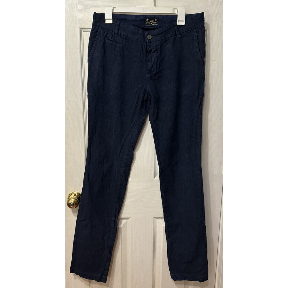 Zara Jeans Naval Uniforms Woman Jeans Size 32